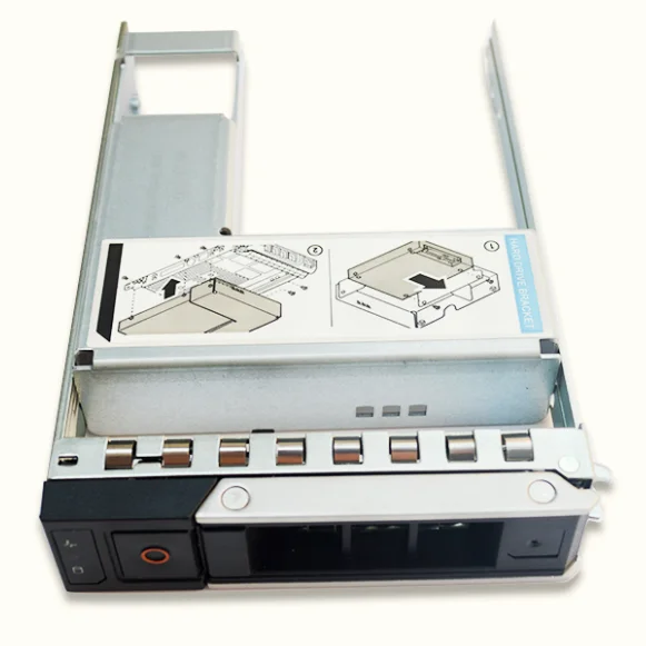 Lote Kg1ch 3.5 ''sas Sata Hdd Bandeja Caddy Para Dell Poweredge