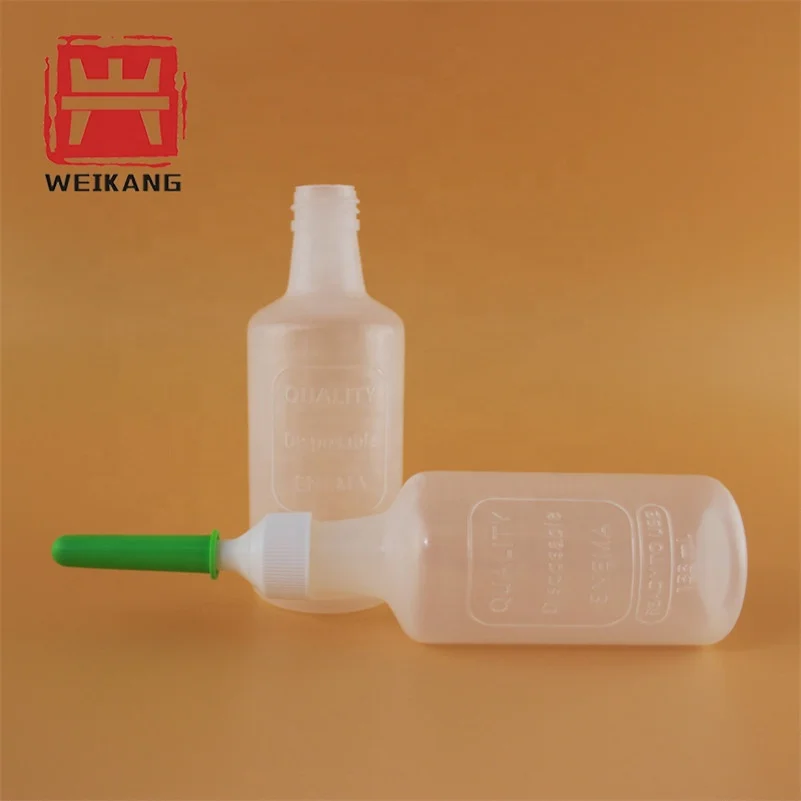 133ml Plastic Enema Bottles, HDPE Enema Syringe,Large Enema Syringe