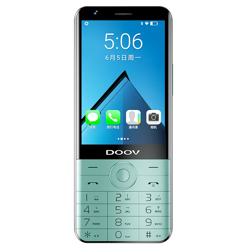 Doov R17 PRO 4G Elder Mobile Phone Type C Dual Sim Card Feature Phone  with Android Keypad Touch Screen 4+64gb