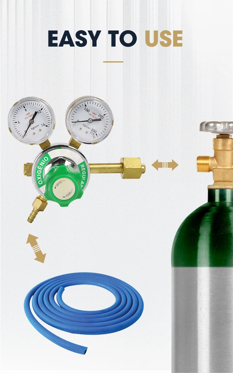 Fully Brass Brazilian Type Industrial Oxygen O2 Welding/Cutting ...