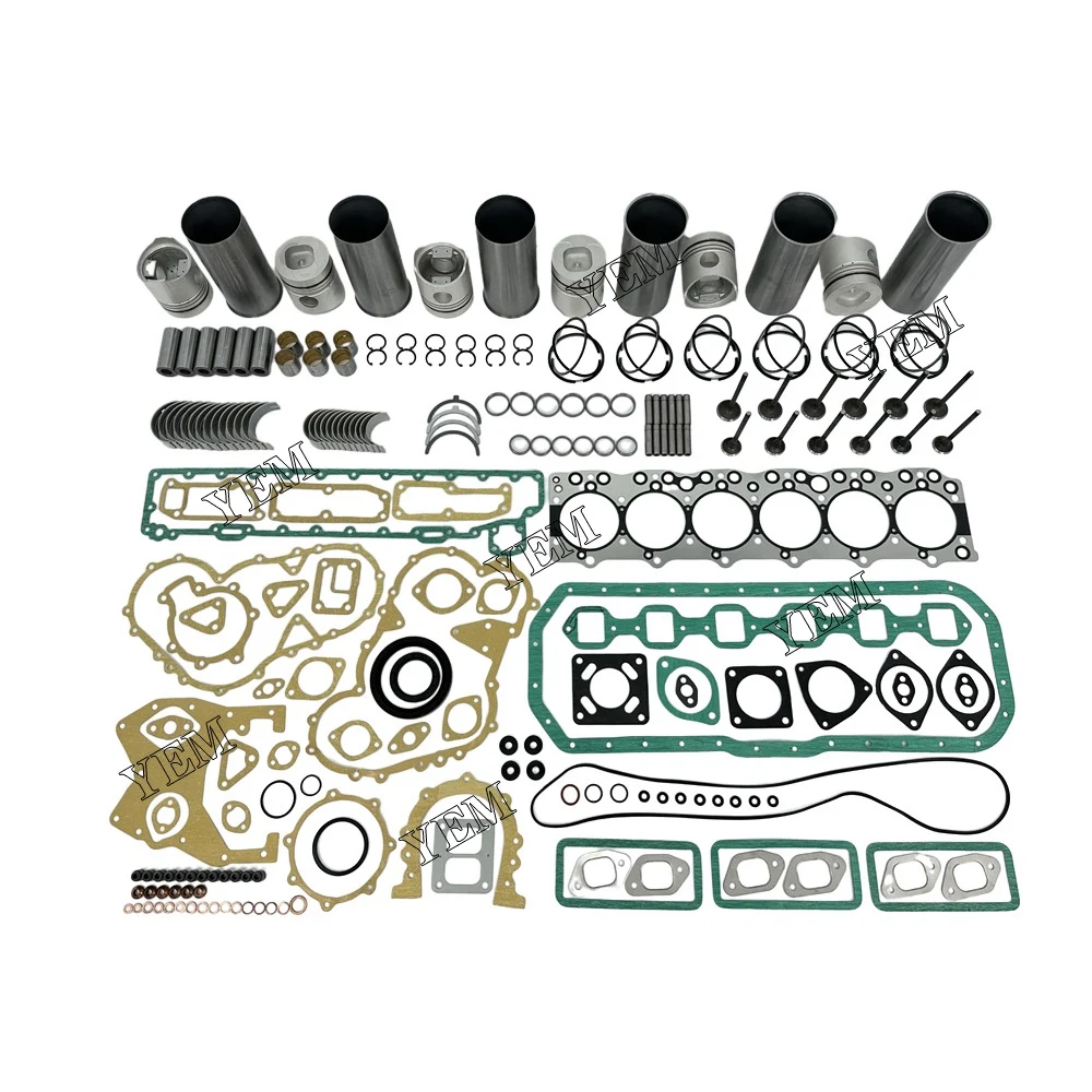 For Isuzu 6BB1 Overhaul Kit Aftermarket Engine Spare Parts 5