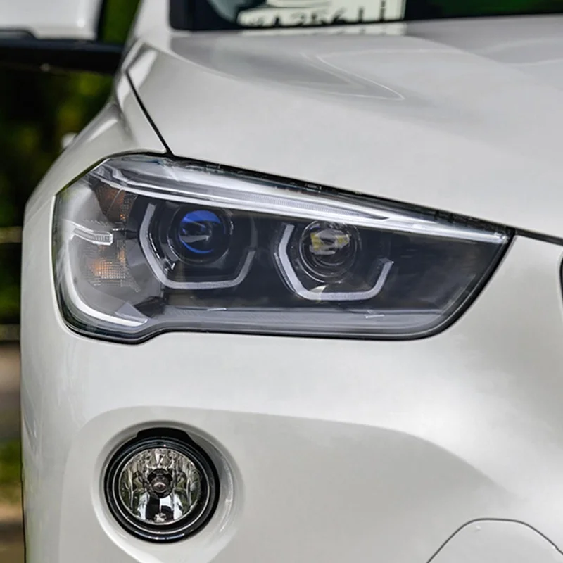 BMW X1 F48 F49LEDヘッドライト用2016-2019年レーザーフロント