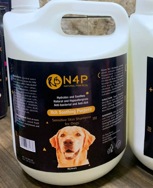 N4p 750ml Organic Pet Shampoo Gallon Natural Dog And Cats Shampoo For