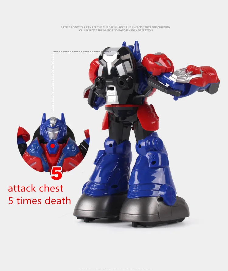Longxi 2.4g Fighting Robot Toy Remote Control Fighting Robot Battle