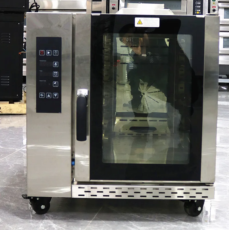 8/ 10/ 12 Trays Gas and Electrical Bakery Baking Convection Oven for Sale