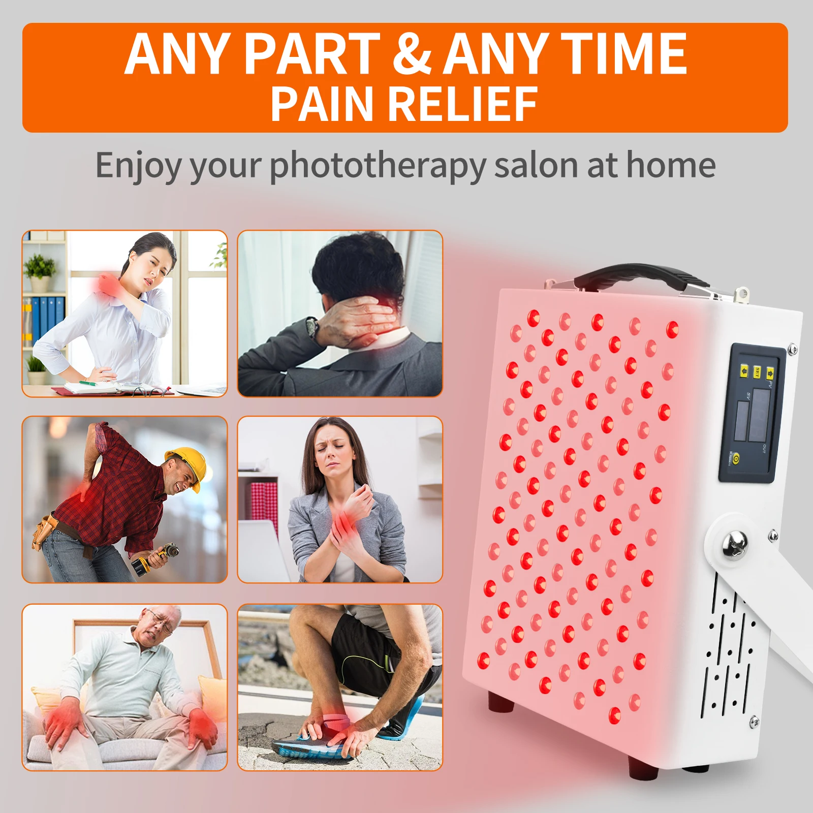 Infrared Red Light Therapy Healing Panels Infrared Light Half Body Red