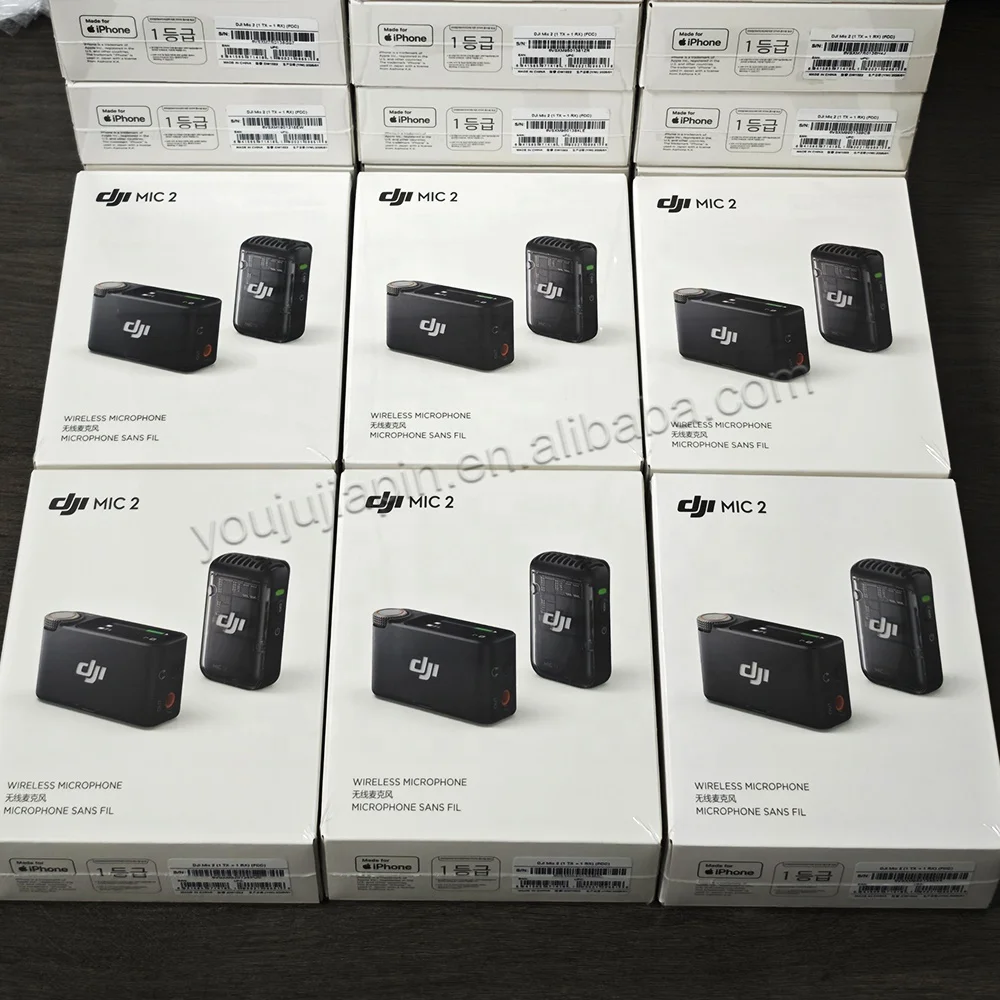 DJI Mic 2 - Dual-Channel Wireless Microphone for DJI Osmo Action 4