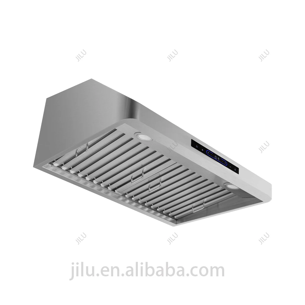 ETL Certification Profession Custom Reasonable Electric Stainless Steel Low Noise Range Hoods Kitchen Wave your hand to turn it on factory