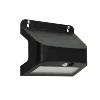 Lampe Murale Solaire à Couvercle Noir