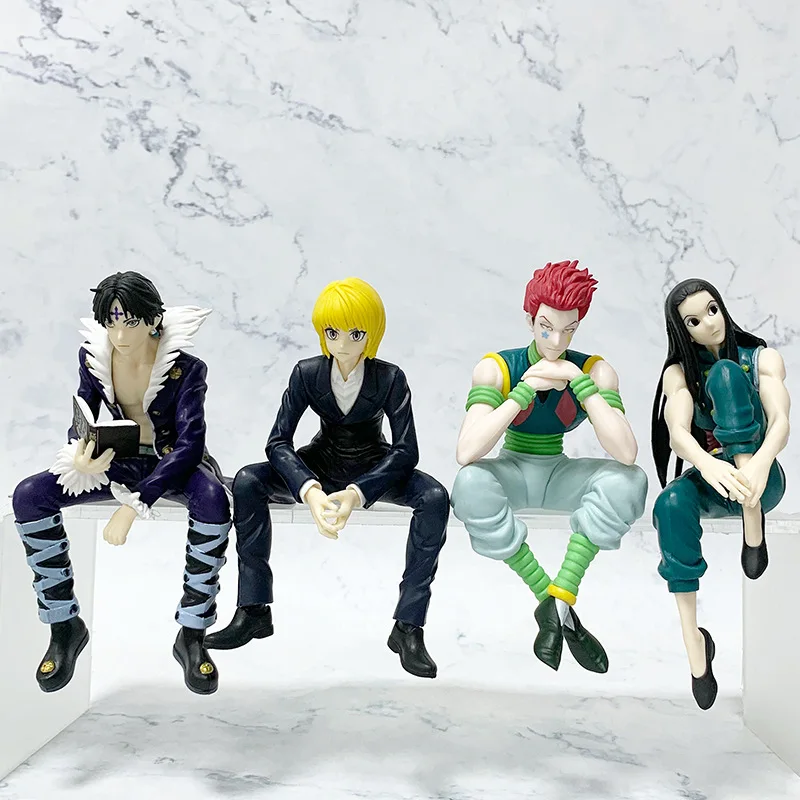 2024 New Arrival Anime HUNTER X HUNTER Action Figure Kurapika Lucilfer Zoldyck Hisoka PVC Statues Toy Ornaments