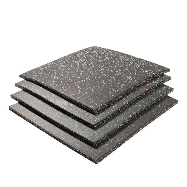 High density Shock absorbing noise reduction gym floor rubber flooring rubber mats factory rubber floor mat
