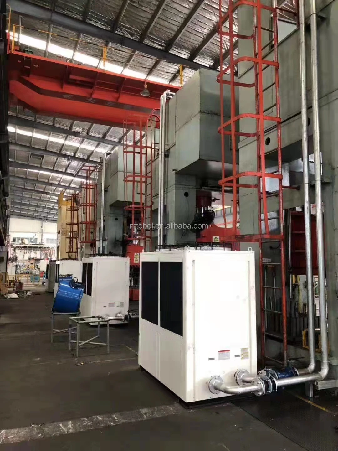 Industrial Oil Chiller With Heating Function Hydraulic Oil Cooler