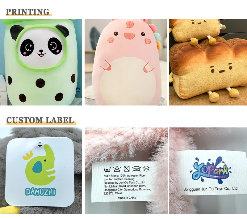 Custom Stuffed Animals Plush Toy Oem Odm Mascot Company Logo Anime