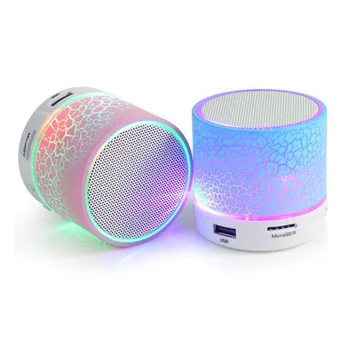 Factory directly A9 blue tooth speaker new best selling products mini gift BT speaker LED Music Box Fashion wireless speaker