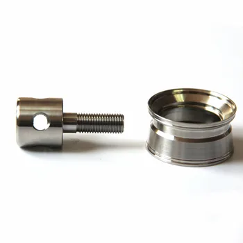 Custom cnc stainless steel knob thumb screws 1/4''m2 m3 m4 m5 m6 m8 5/16 18 key drive thread nut thumb screw