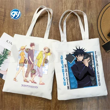 Gojo Satoru Yuji Itadori Jujutsu Kaisen Harajuku Handbags Shoulder Bags ...