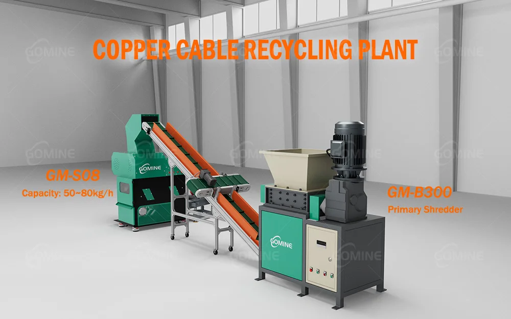 GM-S08 Copper Wire Granulator and Separator Machine for Scrap