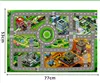 Mapa impermeable de PVC