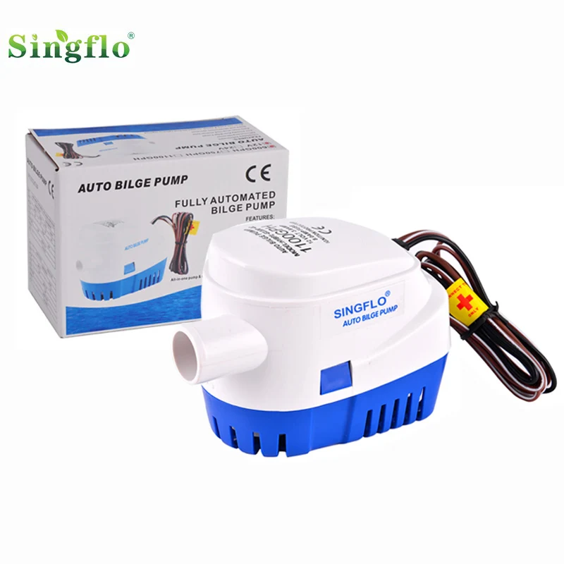 HYBP1G75002 12V 750gph new product automatic solar powered bilge pump