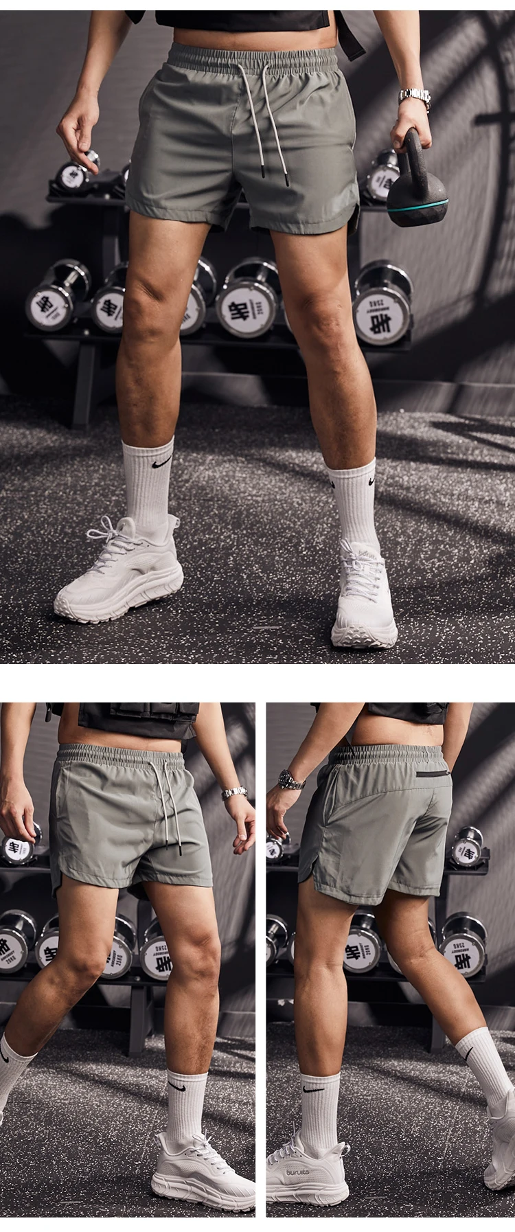 Men's Shorts Wholesale Jogging Gym Active Shorts Dry Fit Running