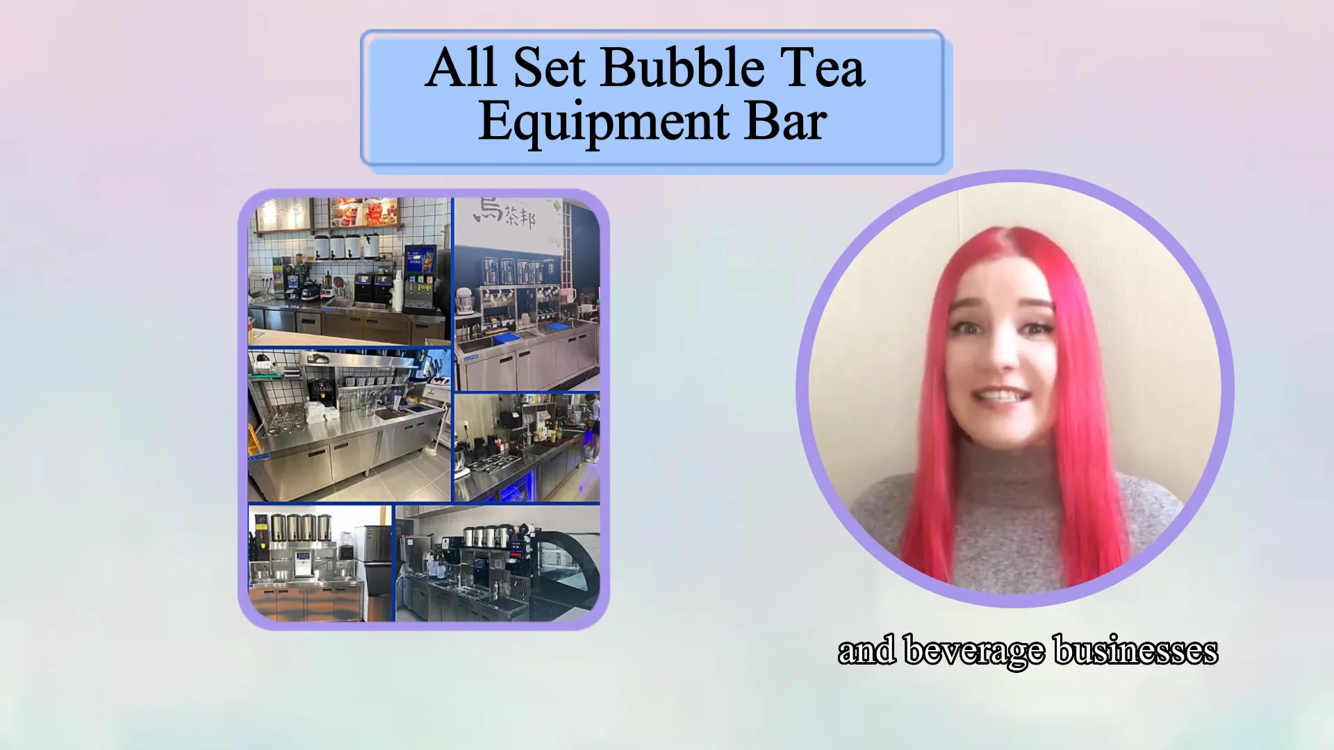 Whole Set Bubble Tea Equipment Supplier Customized Bubble Milk Tea