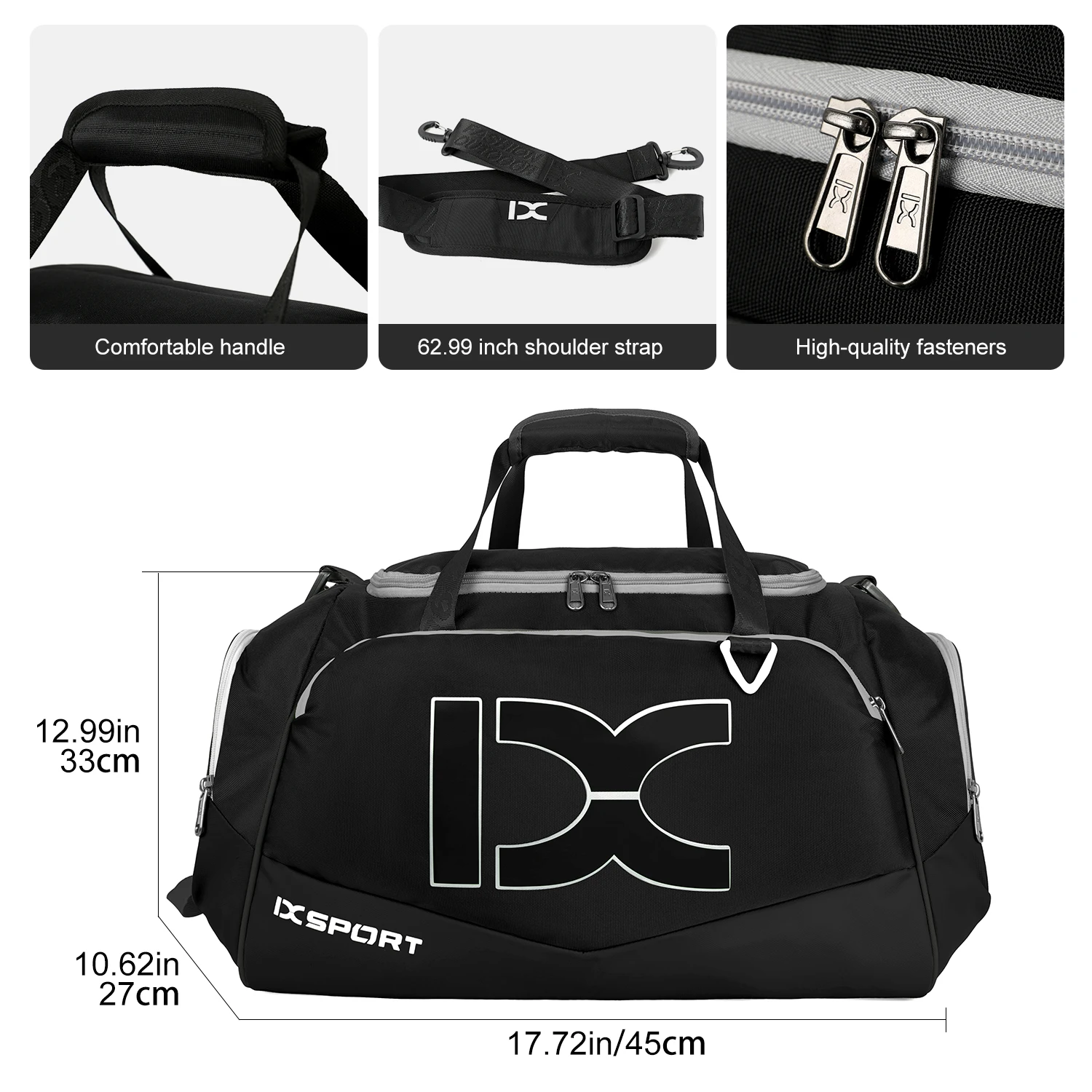 Custom with logo Foldable Waterproof Duffel Team Football Sublimation ...