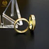 Gold/White D Color Diamond
