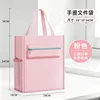 Bolso de mano rosa, tela Oxford de alta capacidad mejorada de cinco capas