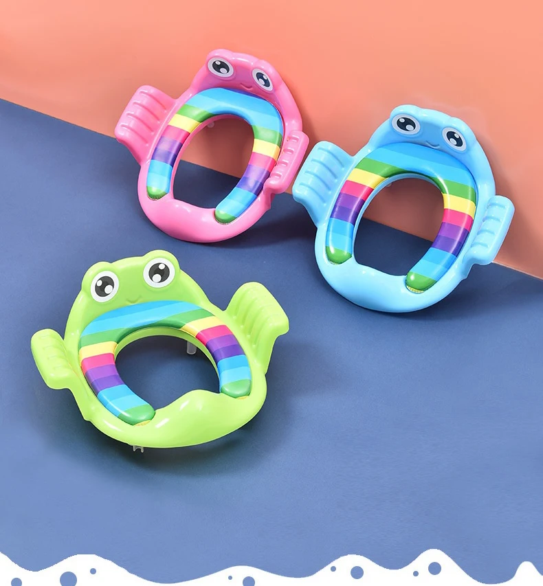 High Material Baby Soft Potty Seat Reducer With Handle Kids Training