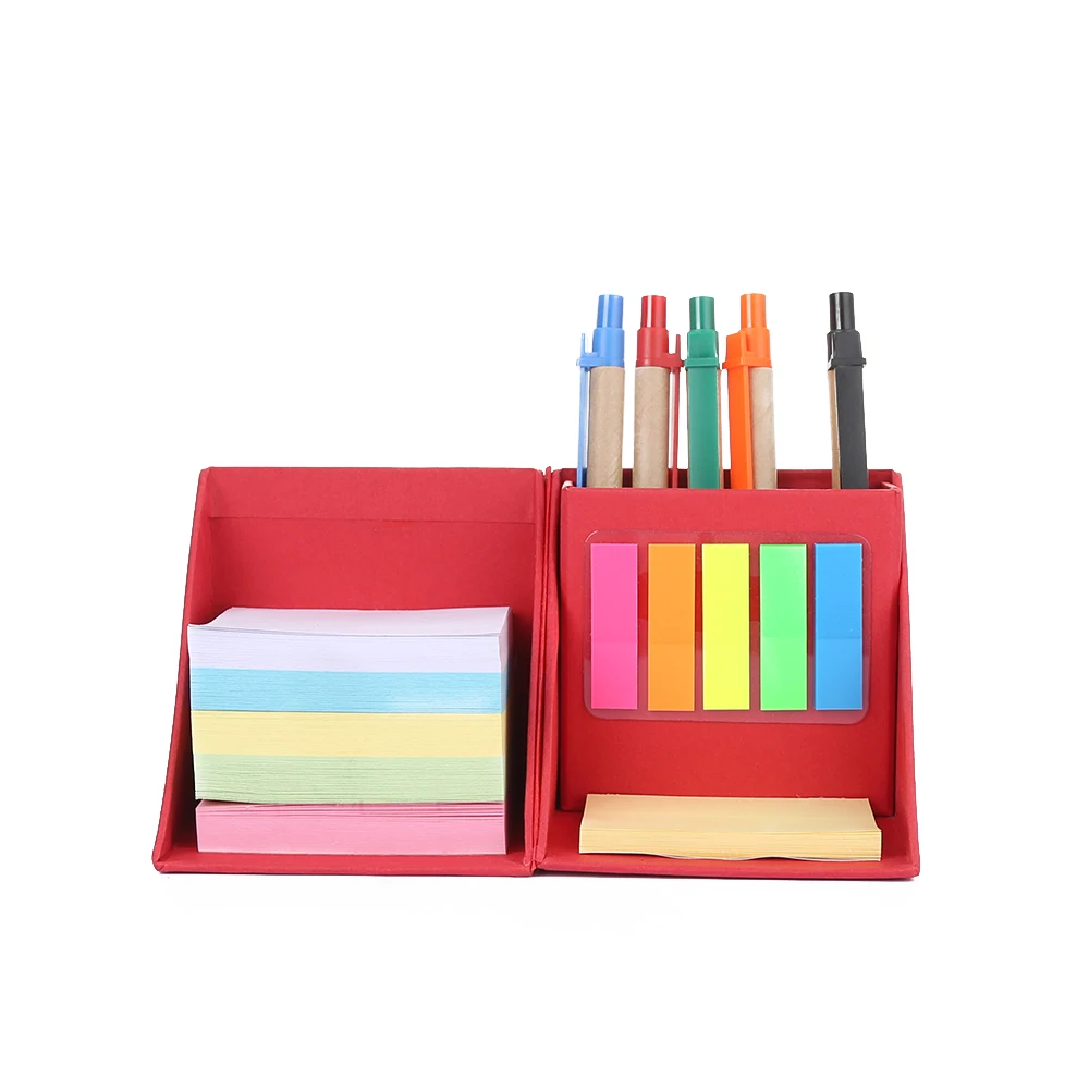 Рекламный цветной магический куб, клейкие заметки, экологически чистый держатель для стикера для стикеров с низкой ценой