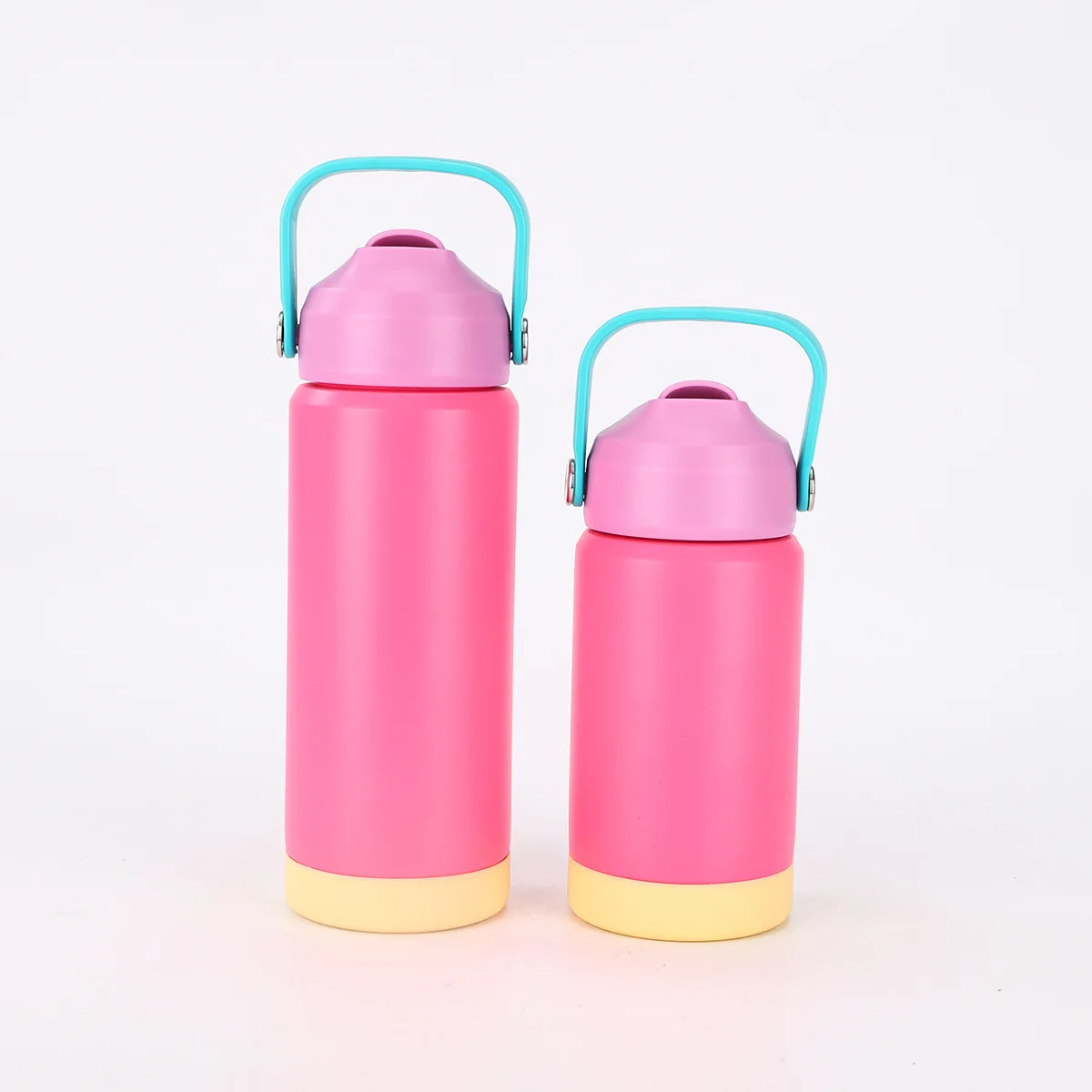 School Water Bottle 500ml Vacuum Flask Big Mouth for Double-wall 304 Stainless Steel Durable Leakproof BPA Free 12-24hr