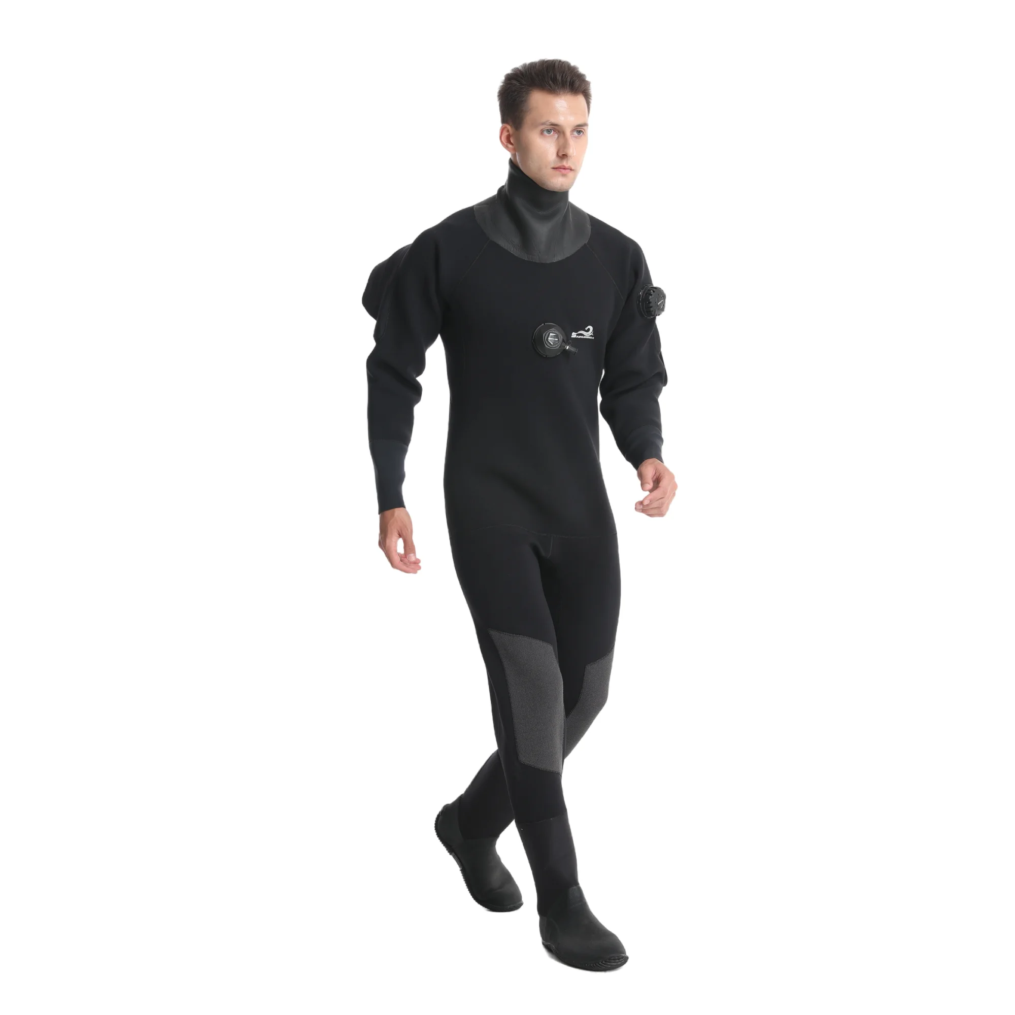Professional Factory Custom Drysuit Long Sleeve Top Men Deeping Diving
