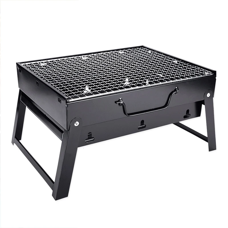 Outdoor Portable Emergency Grill Barbecue Grills Folding  Stove Mini Charcoal Grill Bbq