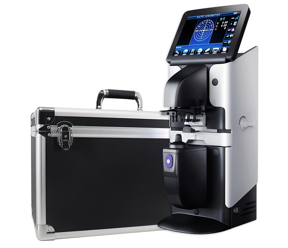 JD-2600A Lensometer 7'' LCD Digital Automatic Focimeter Auto Lensmeter With PD UV Printer