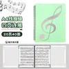 จอแสดงผลสีเขียว 4 หน้า บรรจุโน้ตเพลงได้ 40 แผ่น