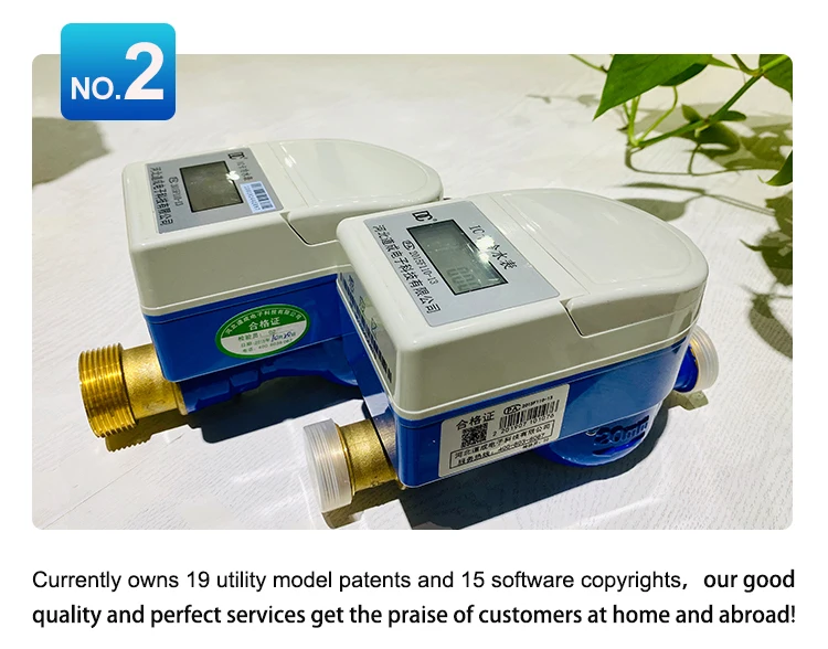 LoRaWan Valve Controlled Ultrasonic Wireless Remote Reading Water Meter ...