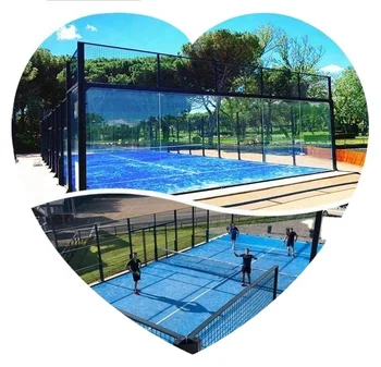 Buy 2023 Best Selling Product Manufacturer Panoramic Indoor Padel Tennis Court