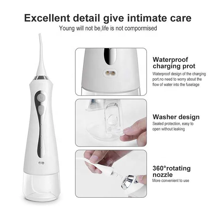 Беспроводной ирригатор для полости рта с зарядкой от usb