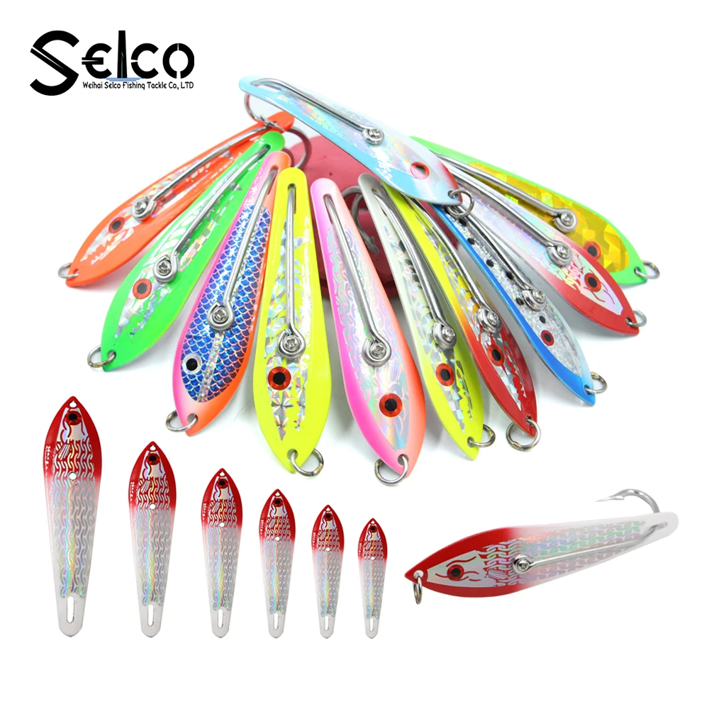 Fishing Tackle 1pcs Metal Colourful Fish Scale Fishing Lures