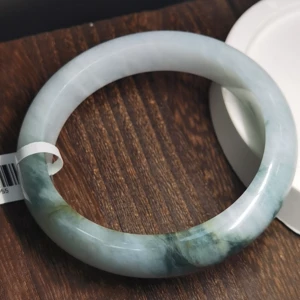 Women Bangles With Certificate Myanmar Jadeite Purple Jade Bracelet Gemstone Lavender Bangle Natural Jade Bangles Jewelry