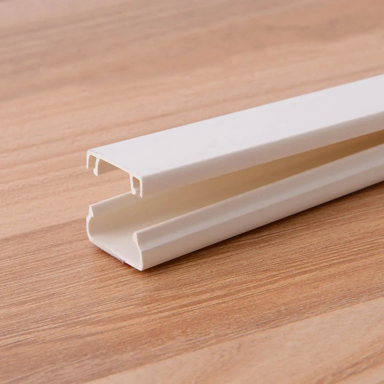 20x10 Pvc Panel Wiring Ducts Trunking Plastic Rectangular Channel ...