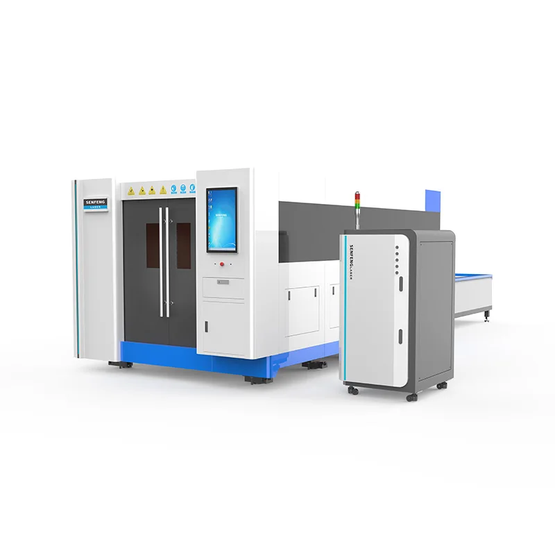 Laser Metal Cutting Machine with Raytools or Precitec or BOCI Cutting Head