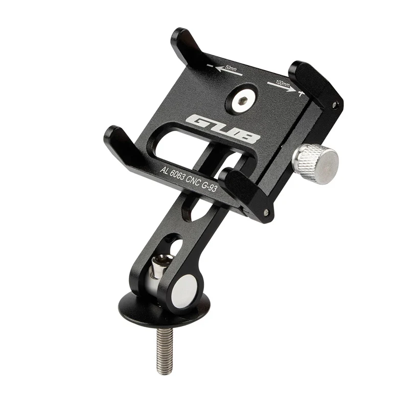 product gub g 93 bike phone holder extended claw adjustable inclination aluminum alloy anti shake bike navigation bracket cycling access-3