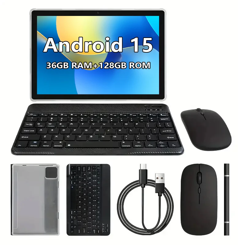 10 Inch Tablet Android 14.0 - Octa Core 12GB+128GB Memory