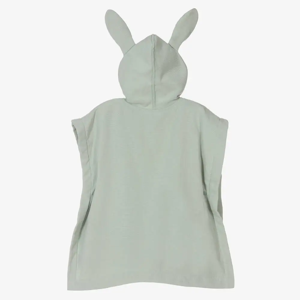 Bunny Design Kids Poncho Towel Organic Cotton Baby Bath Towel Light Weight Kids Hooded Towel supplier