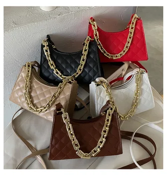 Hot Sale High Quality Cheap Price Fashion Chain Women Hand Bags Pu Leather Elegant Ladies Handbags Crossbody Bags