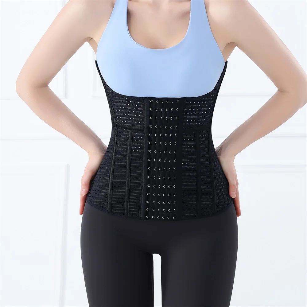 Waist Cincher Trimmer Belt Girdle Workout Shapewear Tummy Control Shaper Waist Trainer for Women factory