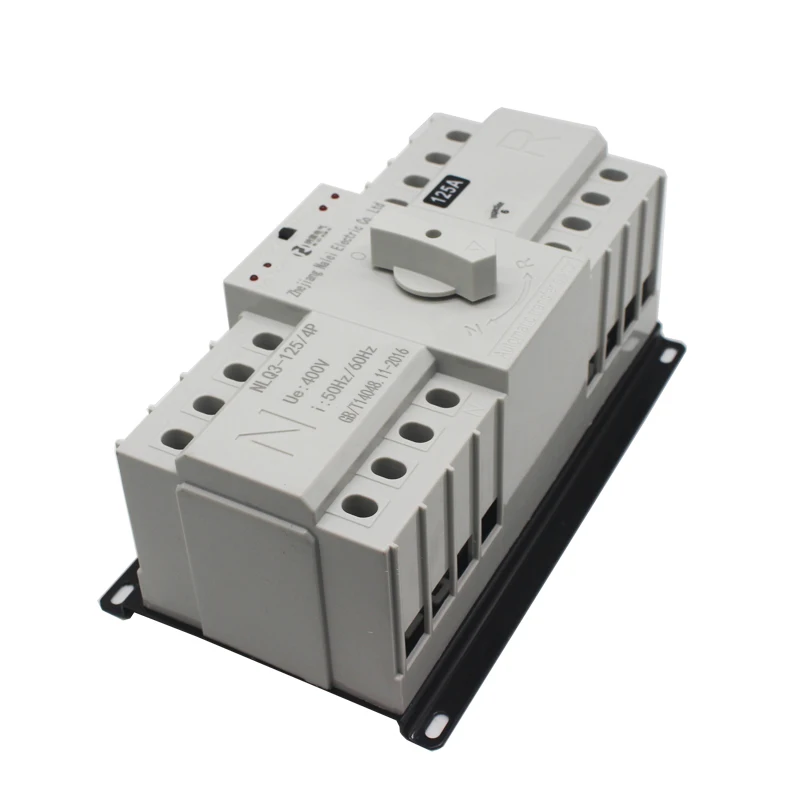 220/380V 125A 4P インテリジェント自動発電機切替スイッチ 三相電力