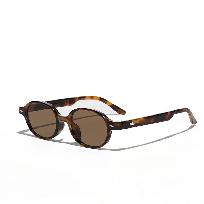 Sunglasses Luxury Sun Glasses Small Vintage Pc Sunglasses Logo Custom 2025 Oval Sunglasses Women