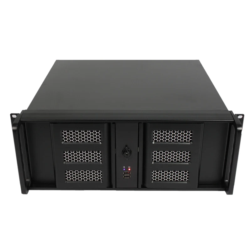19 Inch 4U Rackmount IPC Server Chassis 6Bay Hot Swap Storage Server Case